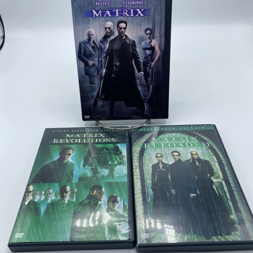 THE MATRIX REVOLUTIONS, Reloaded 2 Disk Set   ( DVD, Widescreen) Original Matrix